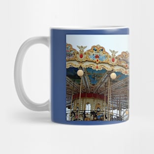 Paris Carousel and Eiffel Tower Mug